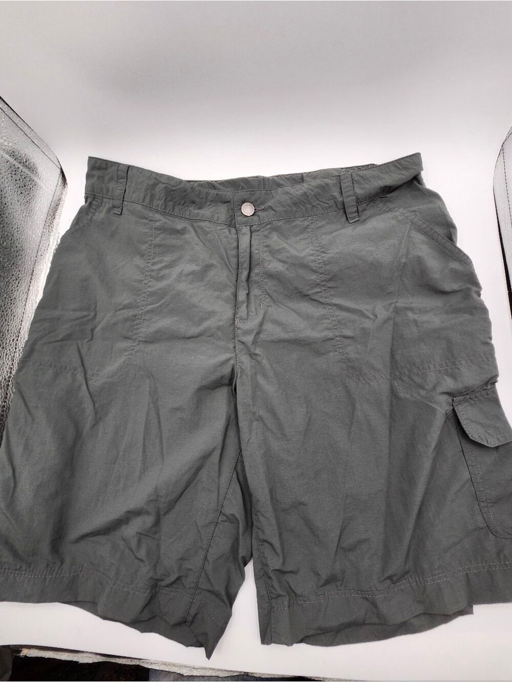 Columbia Women's Olive Green Cargo Shorts
